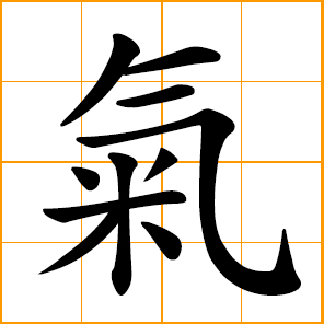 Qi, chi; inner strength