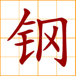 simplified Chinese symbol: steel