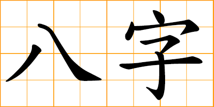 Chinese Eight Characters; Eight Characters Birthdate Horoscope - formerly used in fortune-telling and matchmaking