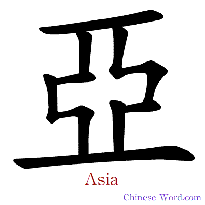 Chinese symbol calligraphy strokes animation for Asia