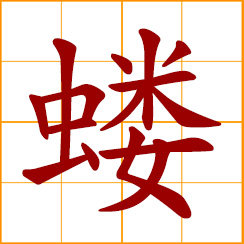 simplified Chinese symbol: mole cricket