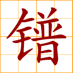 simplified Chinese symbol: praseodymium (Pr)