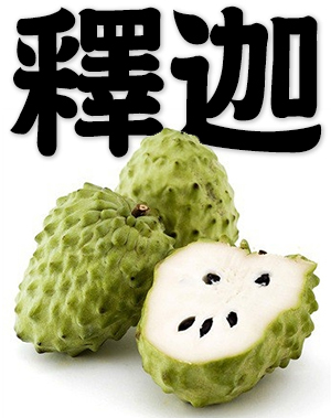 sweetsop, sugar-apple, custard apple